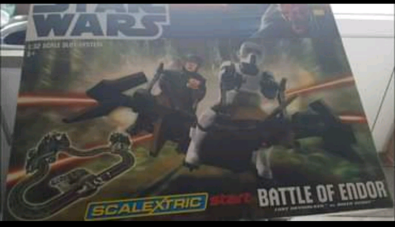 star wars scalextric battle of endor
